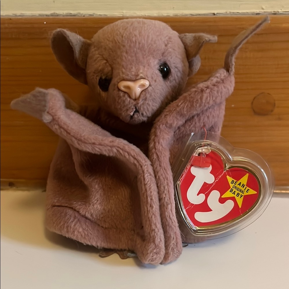 TY Beanie Baby Brown Bat